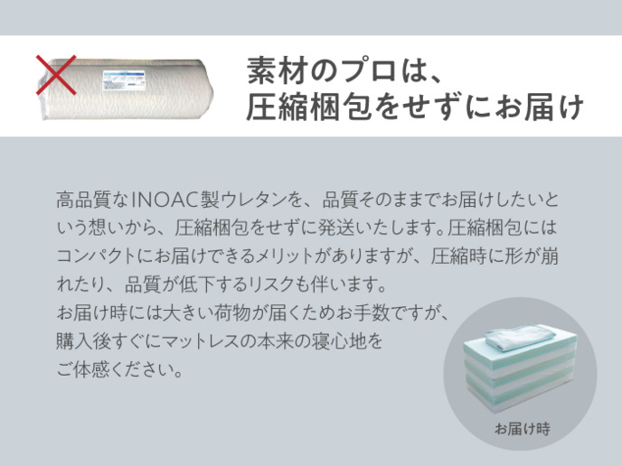 【セット商品】ファセット ベッドマットレス＋ファセットピロー 詳細画像
